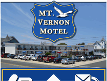 Tablet Screenshot of mtvernonmotel.com